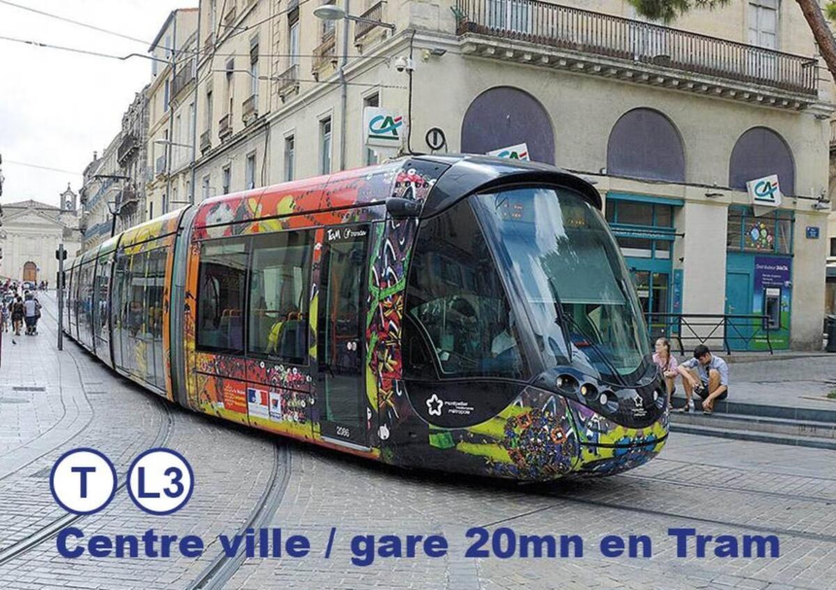 Montpellier Studio Climatise Екстер'єр фото
